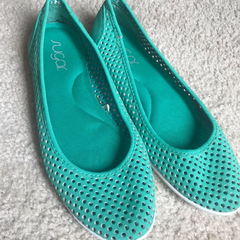 Shoes - Teal Sugar brand flats